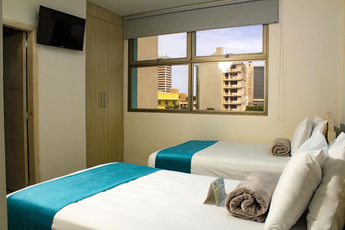 Premium bedding, in-room safe, desk, soundproofing