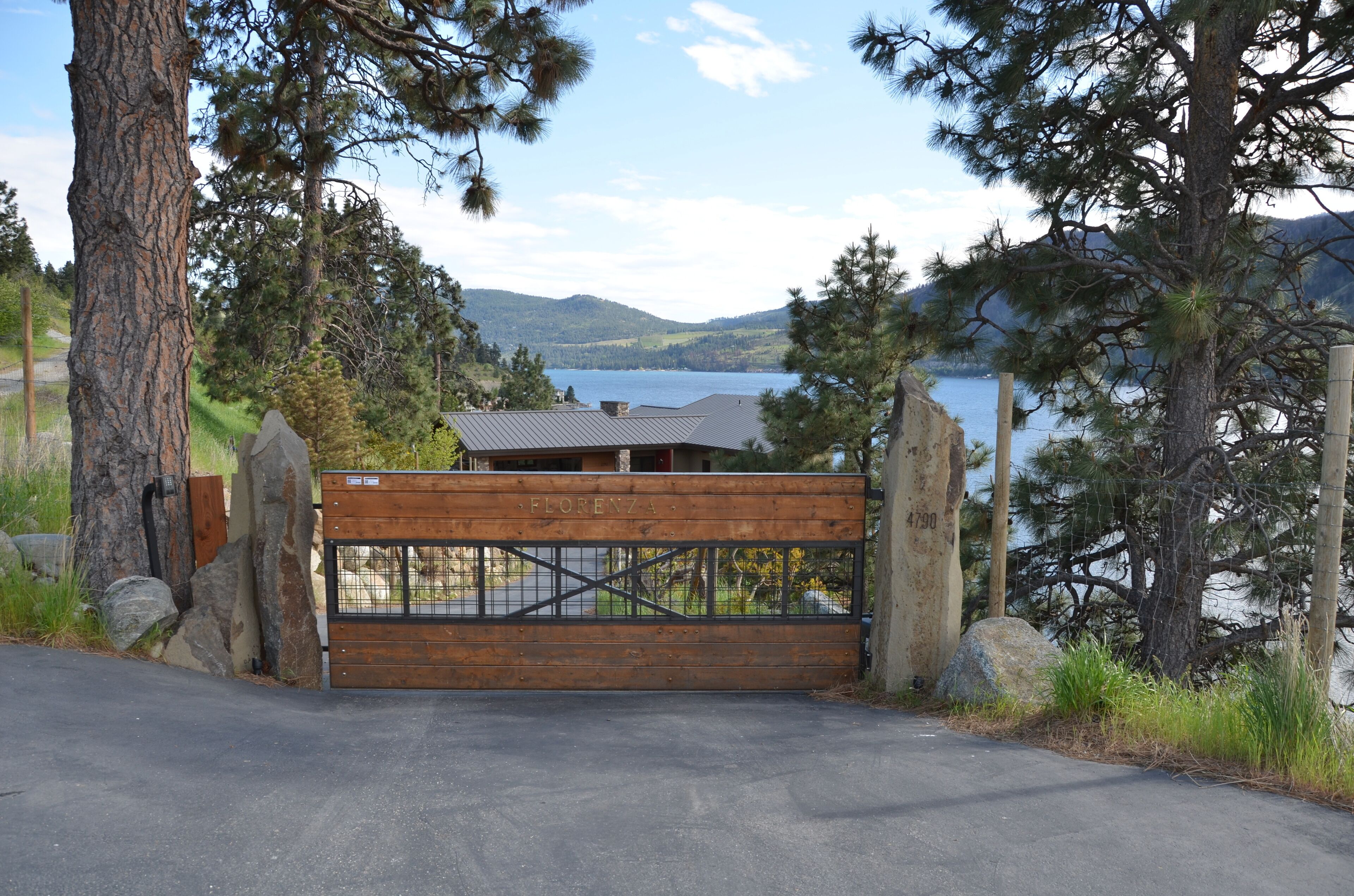 Enceinte de l’hébergement