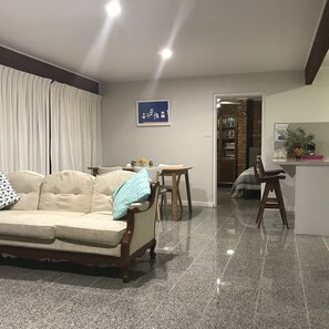 Smart TV, ping pong, books