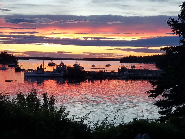 Vue depuis l’hébergement 