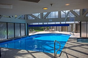 Una piscina climatizada