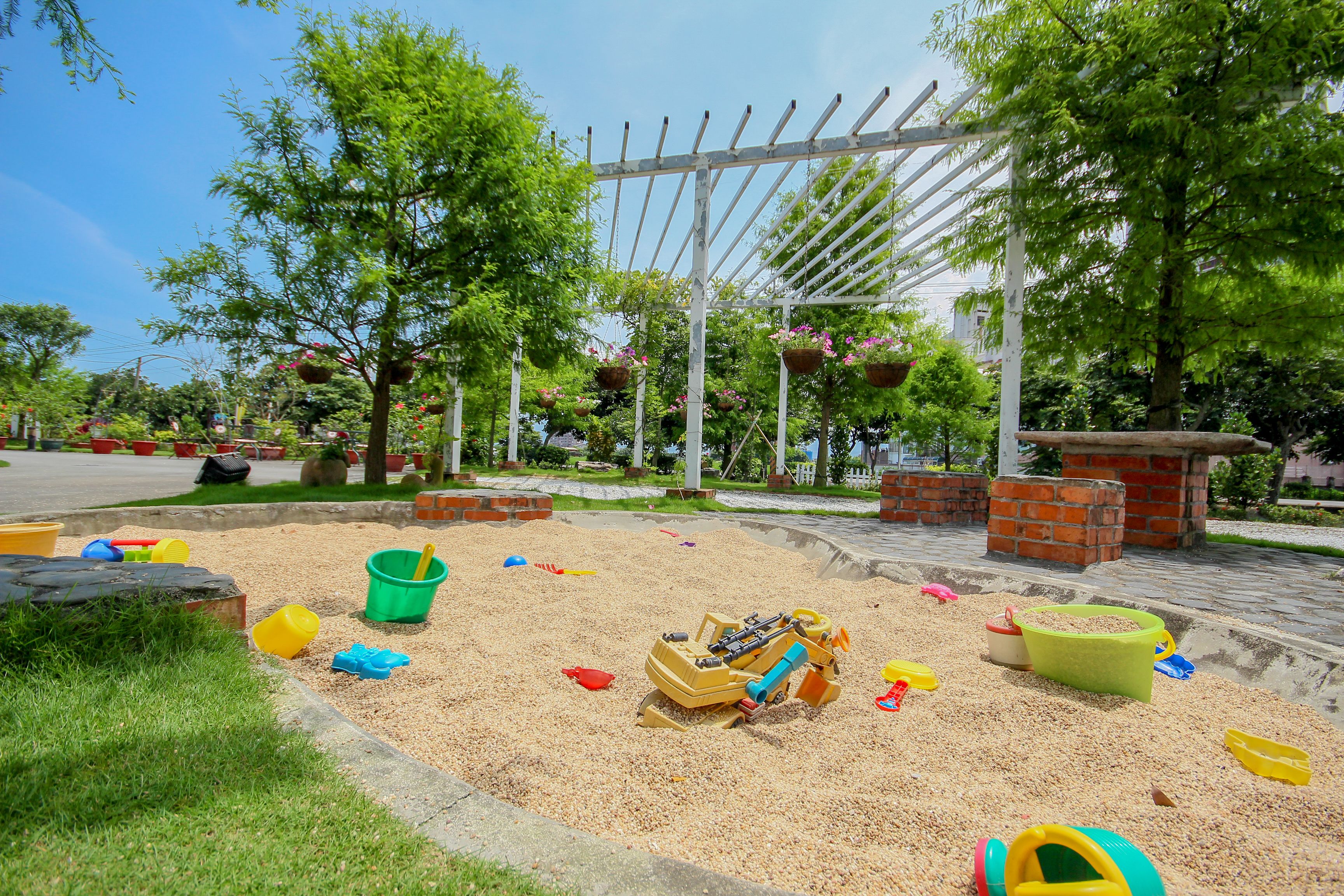 Área de juegos infantiles al aire libre