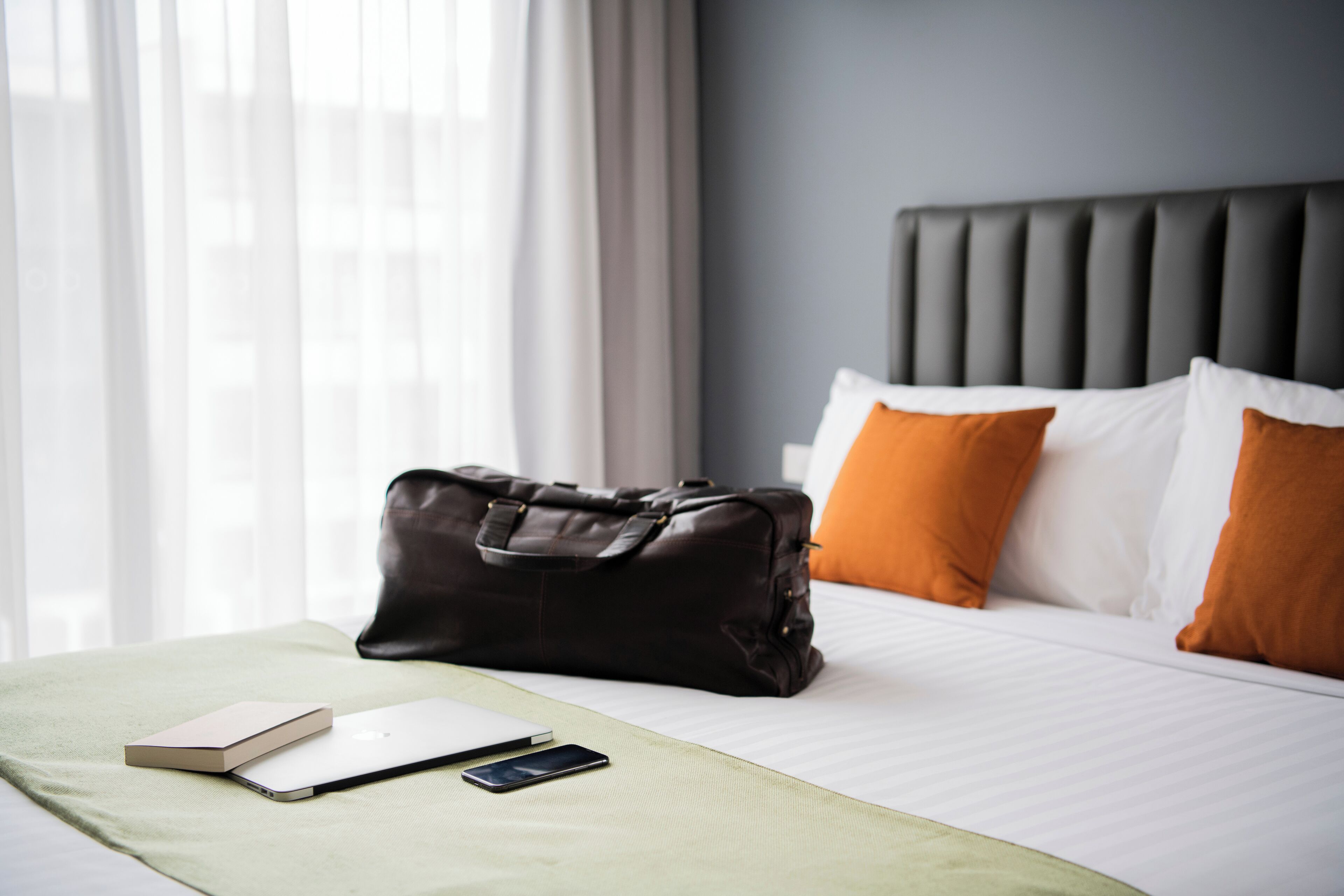 laptop workspace, blackout curtains, iron/ironing board, free wifi