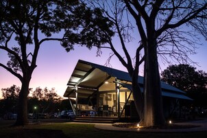 Front of property - evening/night