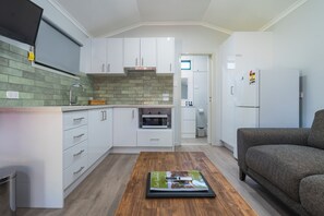 Poolside Ensuite Cabin | Private kitchen