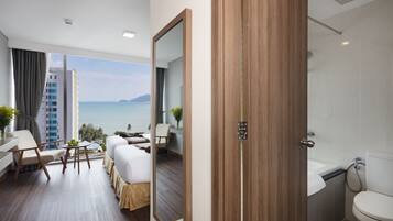Senior Double or Twin Room, Ocean View | Beach/ocean view