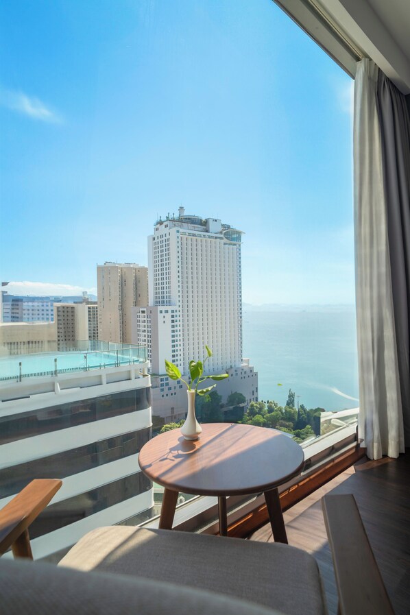 Deluxe Double or Twin Room, Sea View | View from room