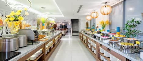 Tägliches Frühstücksbuffet (160000 VND pro Person)