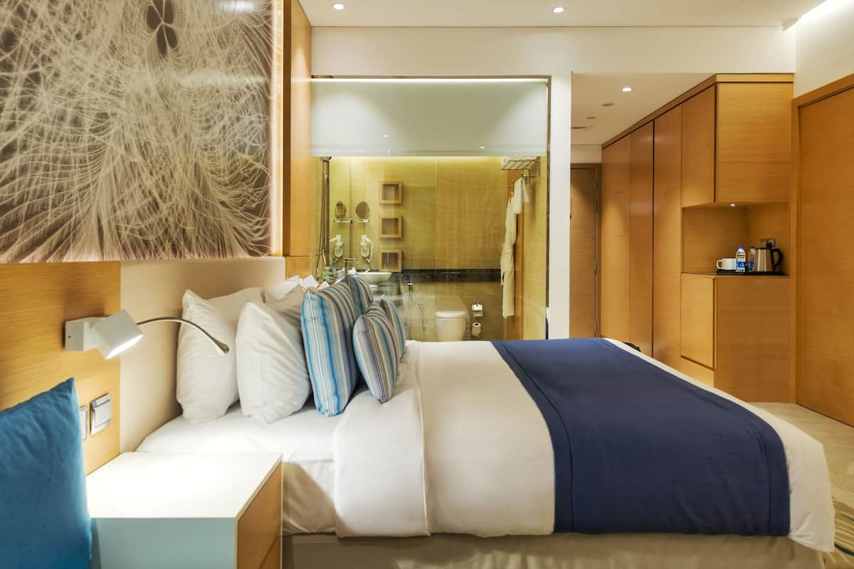 1 Schlafzimmer, Minibar, Zimmersafe, Schreibtisch