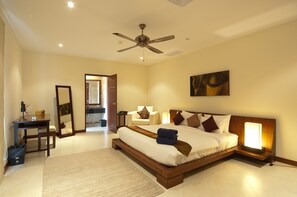 2 Bedrooms Penhouse | 1 bedroom, in-room safe, desk, cots/infant beds - Baan Puri Apartment by PIPS (Choeng Thale)