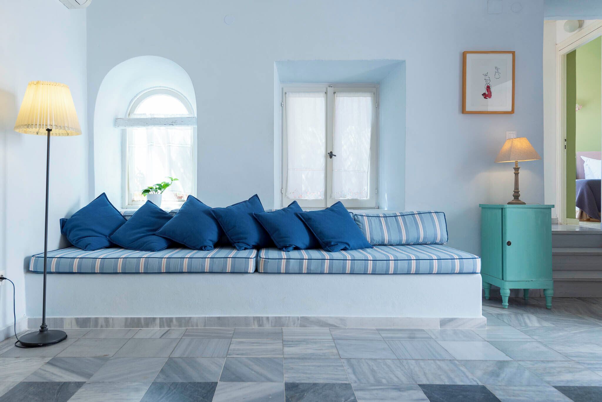 منزل عائلي - غرفتا نوم - بمنظر للبحر - في منطقة الفناء | منطقة المعيشة