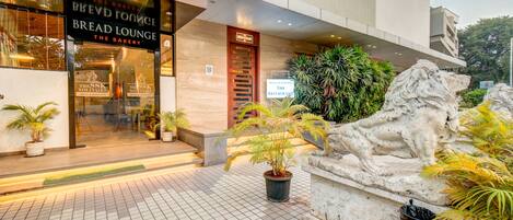 Fachada da propriedade