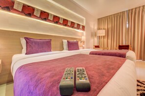 Premium Room, 1 Double Bed, Non Smoking | In-room safe, desk, iron/ironing board, rollaway beds - The SSK Solitaire Hotel & Banquets (Nashik)