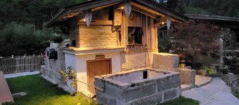 Ferienwohnung "Blockhaus" bis max. 10 Personen ca. 90 qm