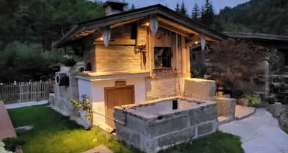 Ferienwohnung "Blockhaus" bis max. 10 Personen ca. 90 qm