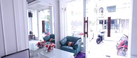 Lobby sitting area