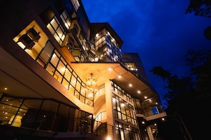 Front of property - evening/night