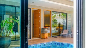 Duplex, 3 Bedrooms, Private Pool | View from room