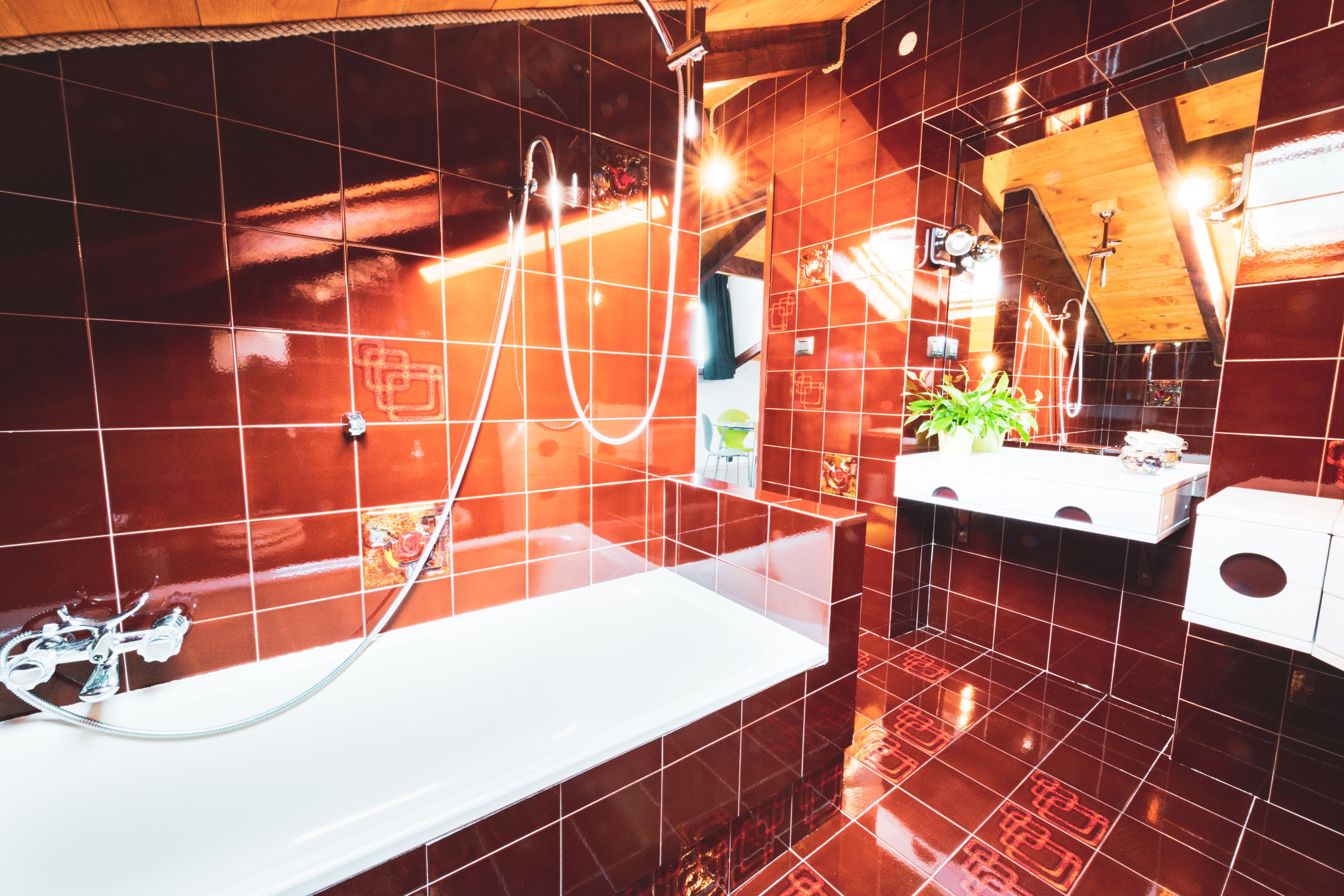 Suite | Bathroom | Combined shower/bathtub, free toiletries, hair dryer, bidet