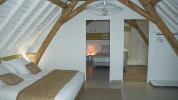 Literie de qualité supérieure, bureau, chambres insonorisées