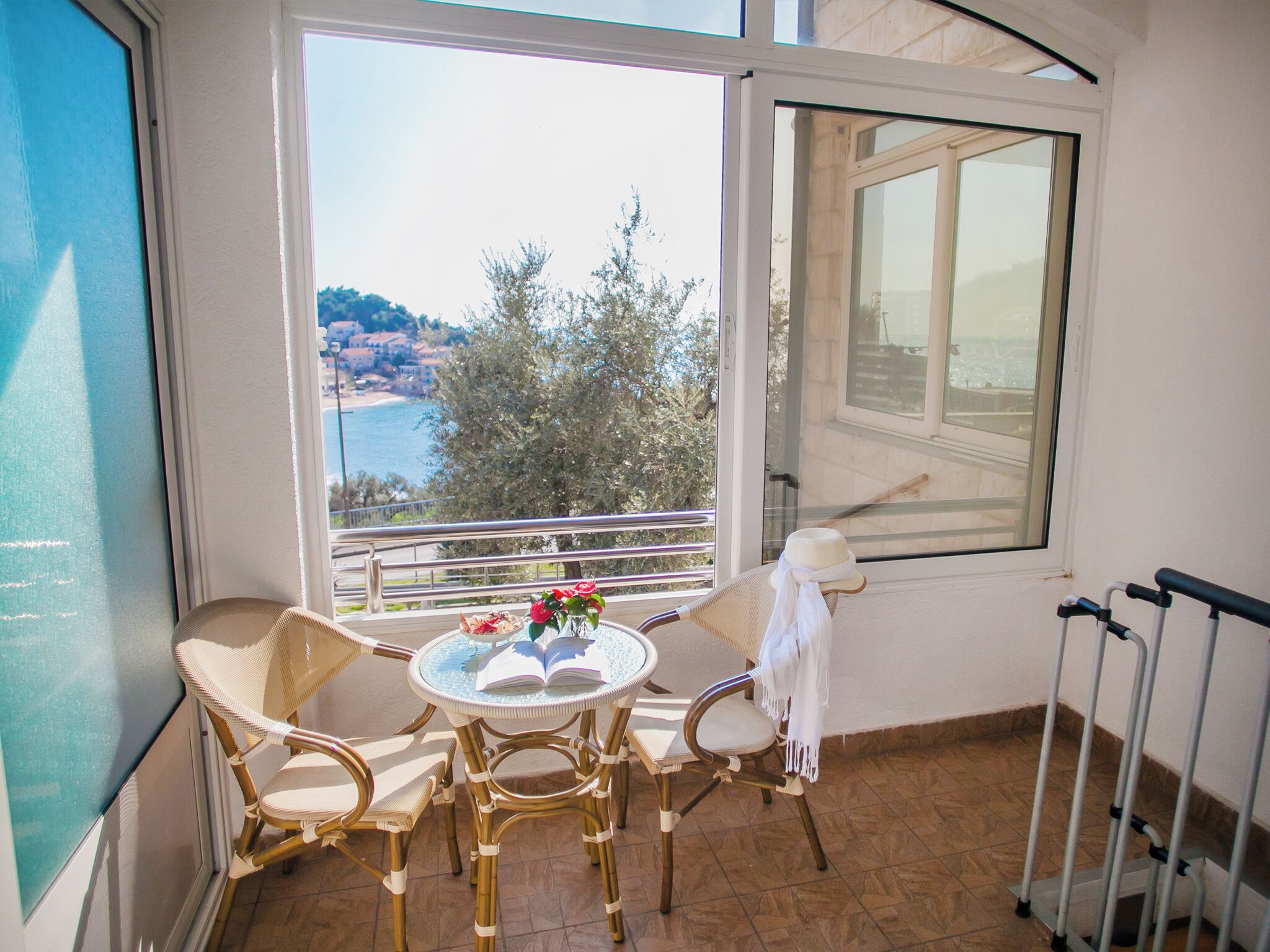 Iron/ironing board, free cots/infant beds, free WiFi