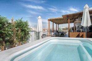 Terrace/patio - Blanq Carmen Hotel (Valencia)