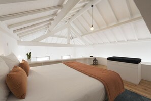 標準公寓, 1 間臥室, 樓中樓 | 隔音、熨斗/熨衣板、免費搖籃/嬰兒床、免費無線上網