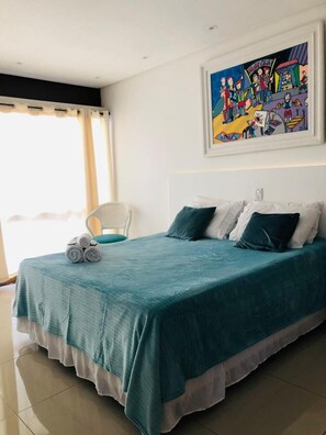 1 bedroom, blackout drapes, free WiFi, bed sheets - Pousada Lili (Torres)