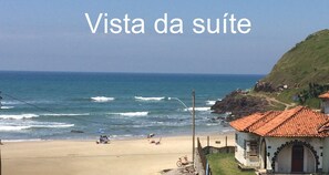 Suíte com sacada frente ao mar 04 - andar superior  - Pousada Lili (Torres)