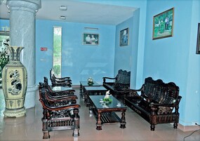 Sala de estar en el lobby