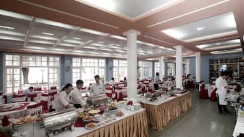 Mat- och restauranghall