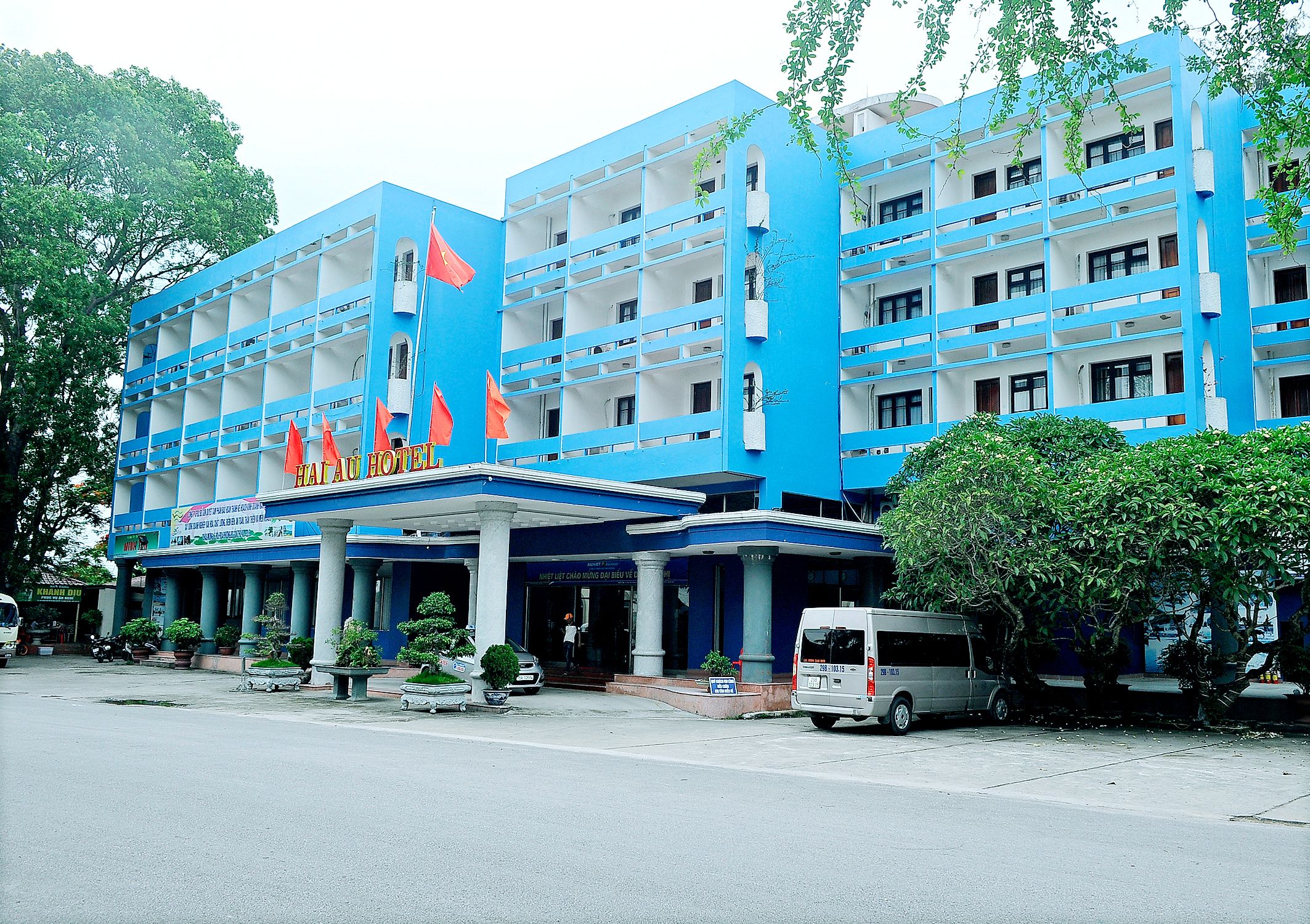 Façade de l’hébergement