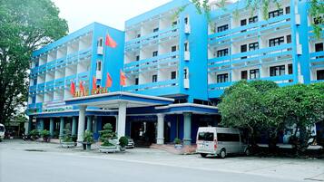 Façade de l’hébergement