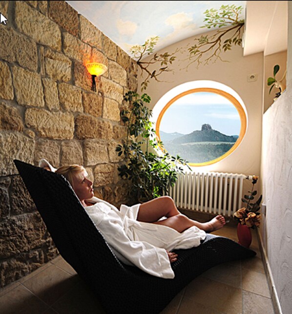Sauna - Panoramahotel Wolfsberg (Reinhardtsdorf-Schoena)