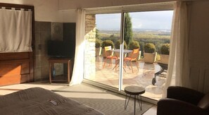 Chambre Double, terrasse (Cedres) | Vue de la chambre