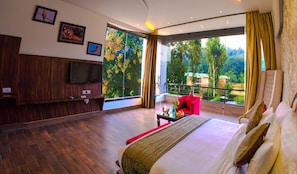 Presidential-Zimmer, 1 King-Bett | Bettwäsche aus ägyptischer Baumwolle, hochwertige Bettwaren