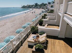 Suite, terrasse (Beach House)