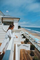 Quarto, 1 cama King (Beach House) | Vista para praia/oceano