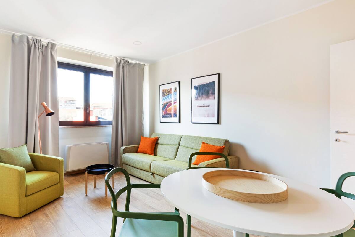 Apartment, 1 Bedroom | Living area | Flat-screen TV