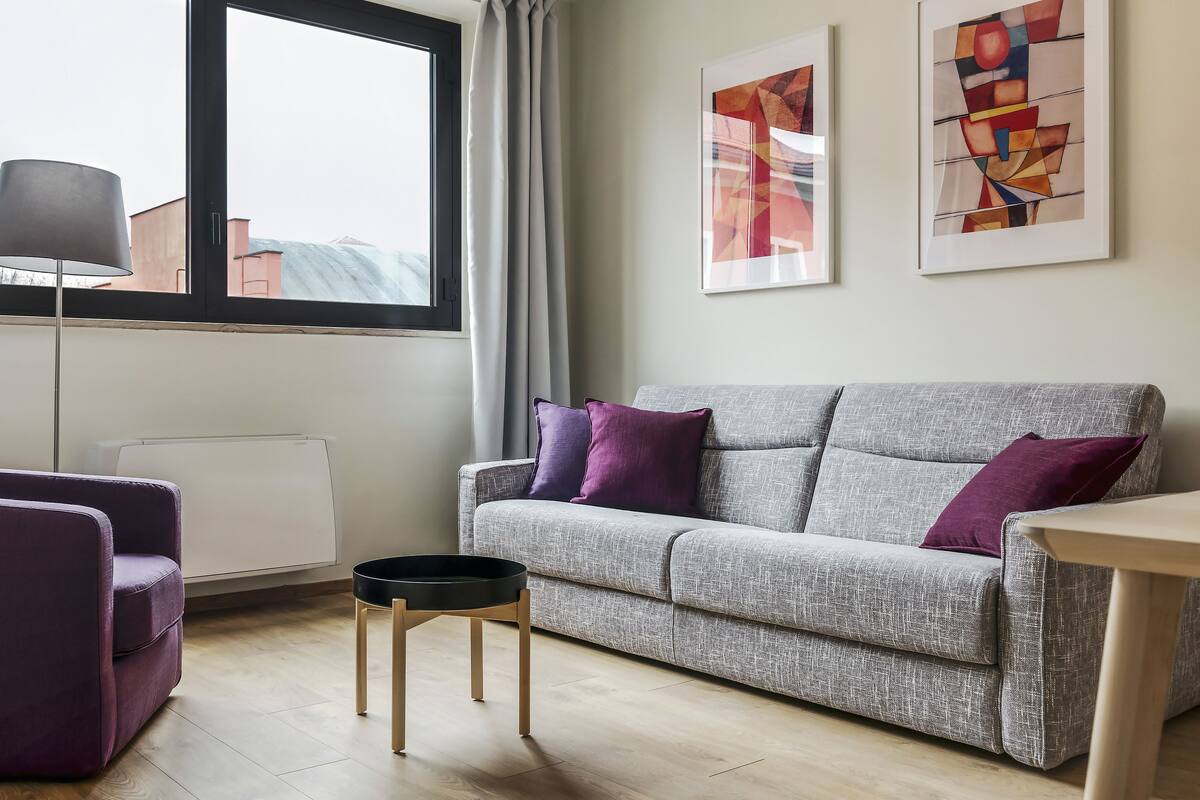 Apartment, 1 Bedroom | Living area | Flat-screen TV