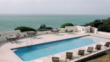 Indoor pool, seasonal outdoor pool