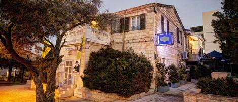 Façade de l’hébergement