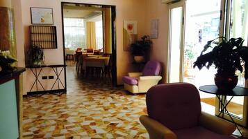 Lobby sitting area