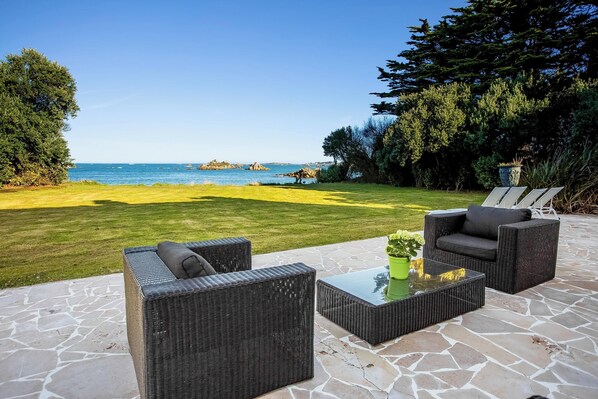 Terrace/patio - Homerez - Villa in Roscoff, sea view (Roscoff)