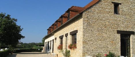 Façade de l’hébergement