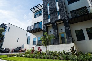 Fassade der Unterkunft