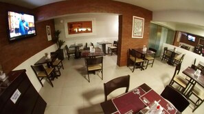 32-inch flat-screen TV with satellite channels, TV