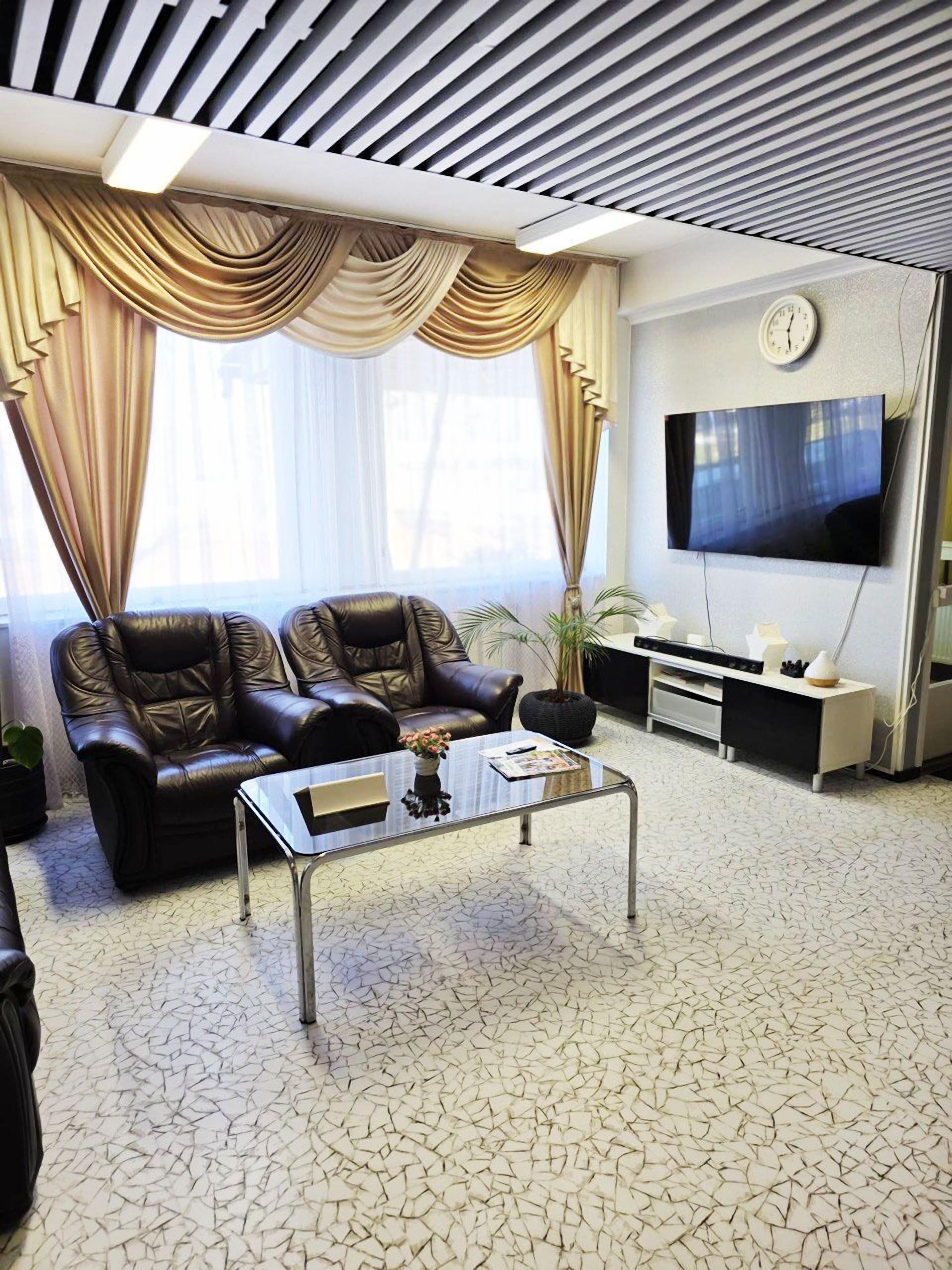 Sitteområde i lobbyen