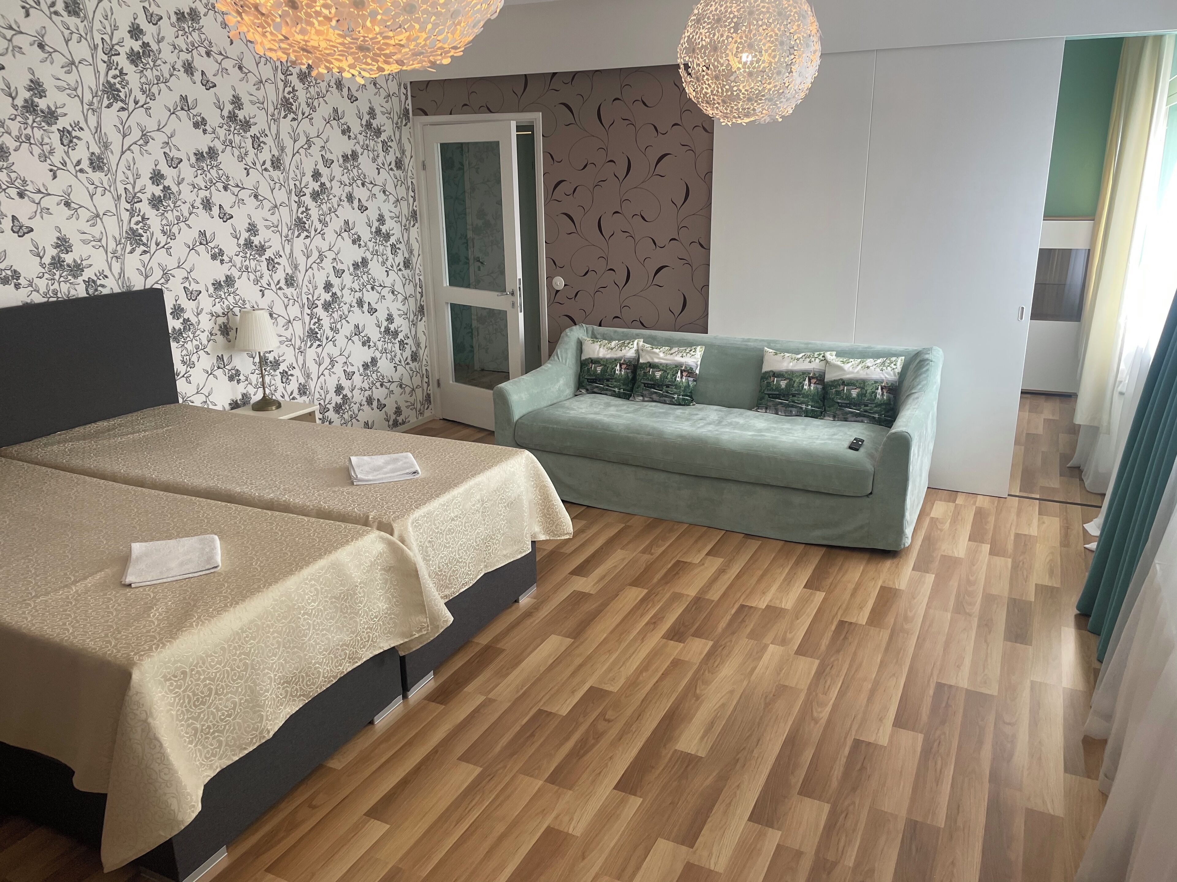 Comfort appartement, Meerdere bedden | Geluiddichte muren, een strijkplank/strijkijzer, gratis wifi, beddengoed