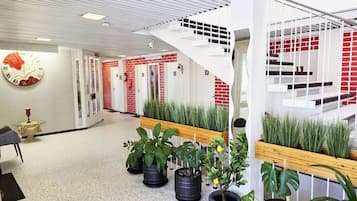 Sitteområde i lobbyen